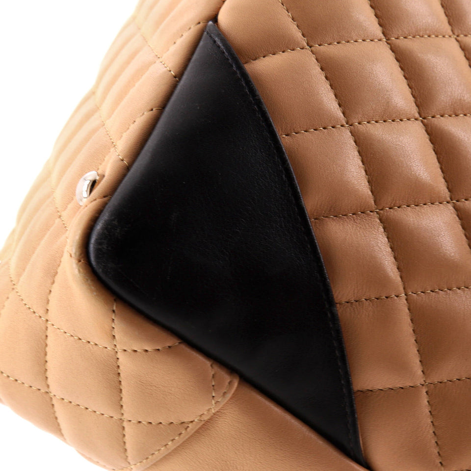 Cambon Bowler Bag Quilted Leather Medium