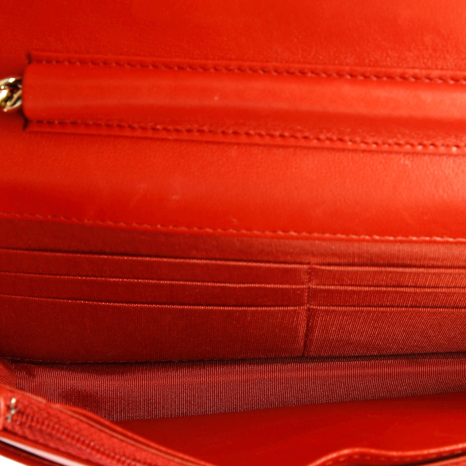 Boy Wallet on Chain Quilted Lambskin