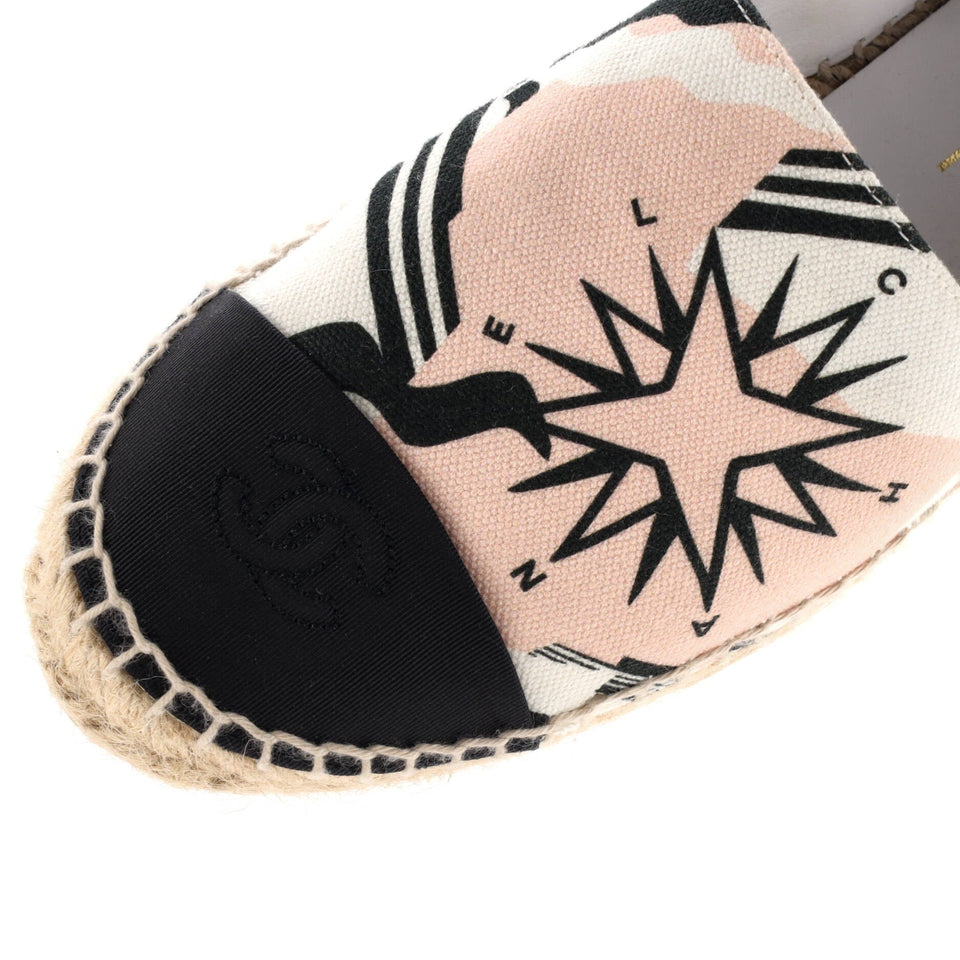 Women's CC Cap Toe Espadrilles Canvas