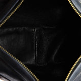 Vintage Diamond CC Camera Bag Quilted Leather Small