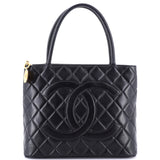 Medallion Tote Quilted Lambskin