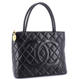 Medallion Tote Quilted Lambskin