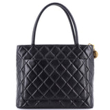 Medallion Tote Quilted Lambskin