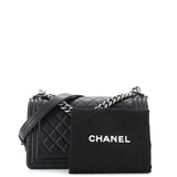 Boy Flap Bag Quilted Calfskin Old Medium