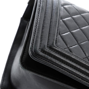 Boy Flap Bag Quilted Calfskin Old Medium