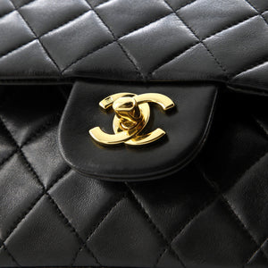 Vintage Classic Double Flap Bag Quilted Lambskin Medium