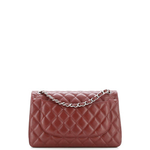 Classic Double Flap Bag Quilted Caviar Jumbo