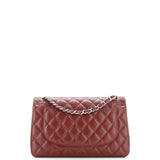 Classic Double Flap Bag Quilted Caviar Jumbo
