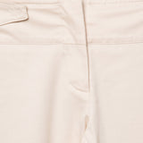 Dior Boutique Beige Cotton Cuffed Hem Pant