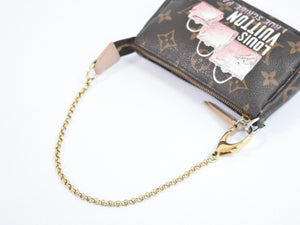 Louis Vuitton Pochette  Canvas Clutch Bag