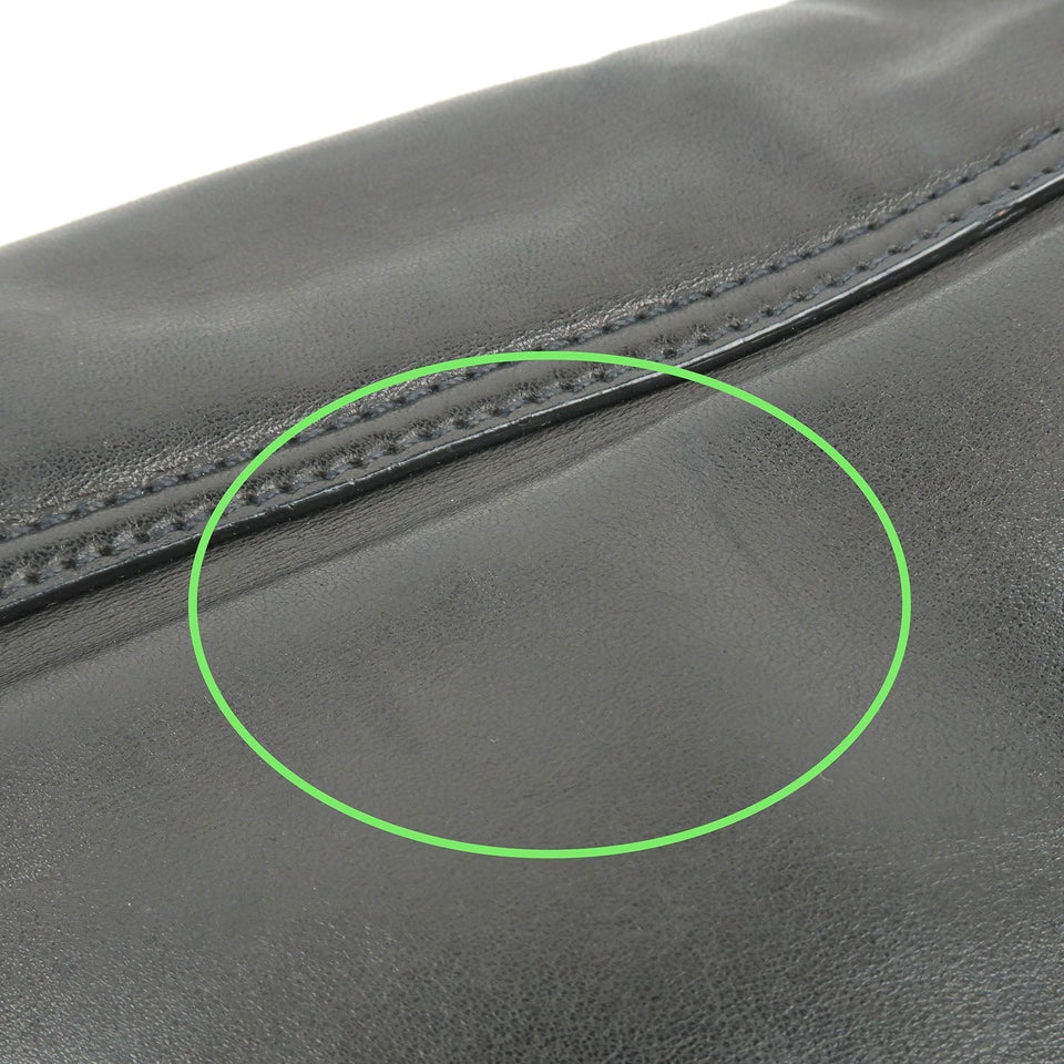 Prada Leather Shoulder Bag NERO Black