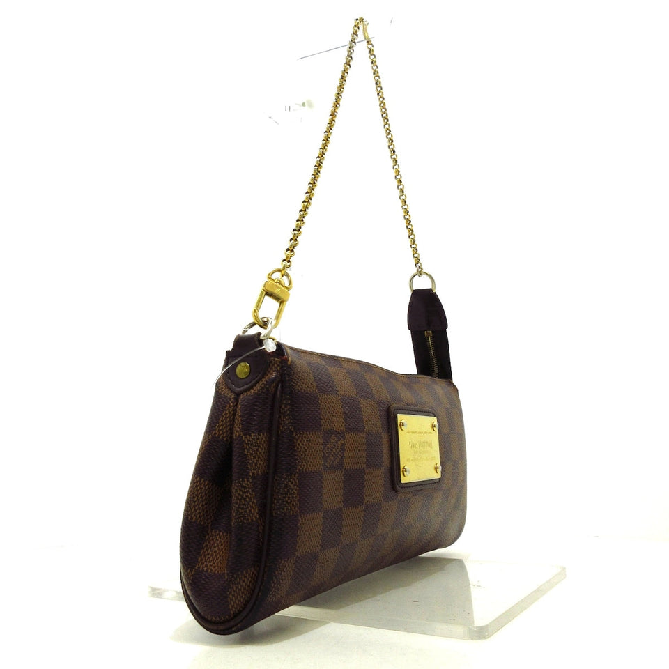 Louis Vuitton Eva  Canvas Clutch Bag