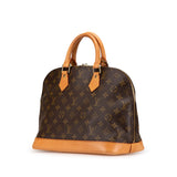 Brown Louis Vuitton Monogram Alma PM Handbag