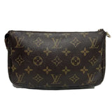 Louis Vuitton Pochette Accessoire  Canvas Clutch Bag