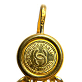 Vintage Chanel Gold Plated Cambon 31 Rue Coin Chain 3-Row Belt