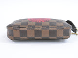Louis Vuitton Mini Pochette Accessoires  Calfskin Clutch Bag