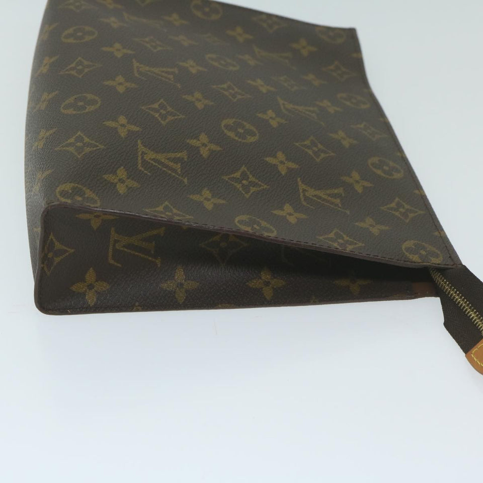 Louis Vuitton Poche Toilette  Canvas Clutch Bag