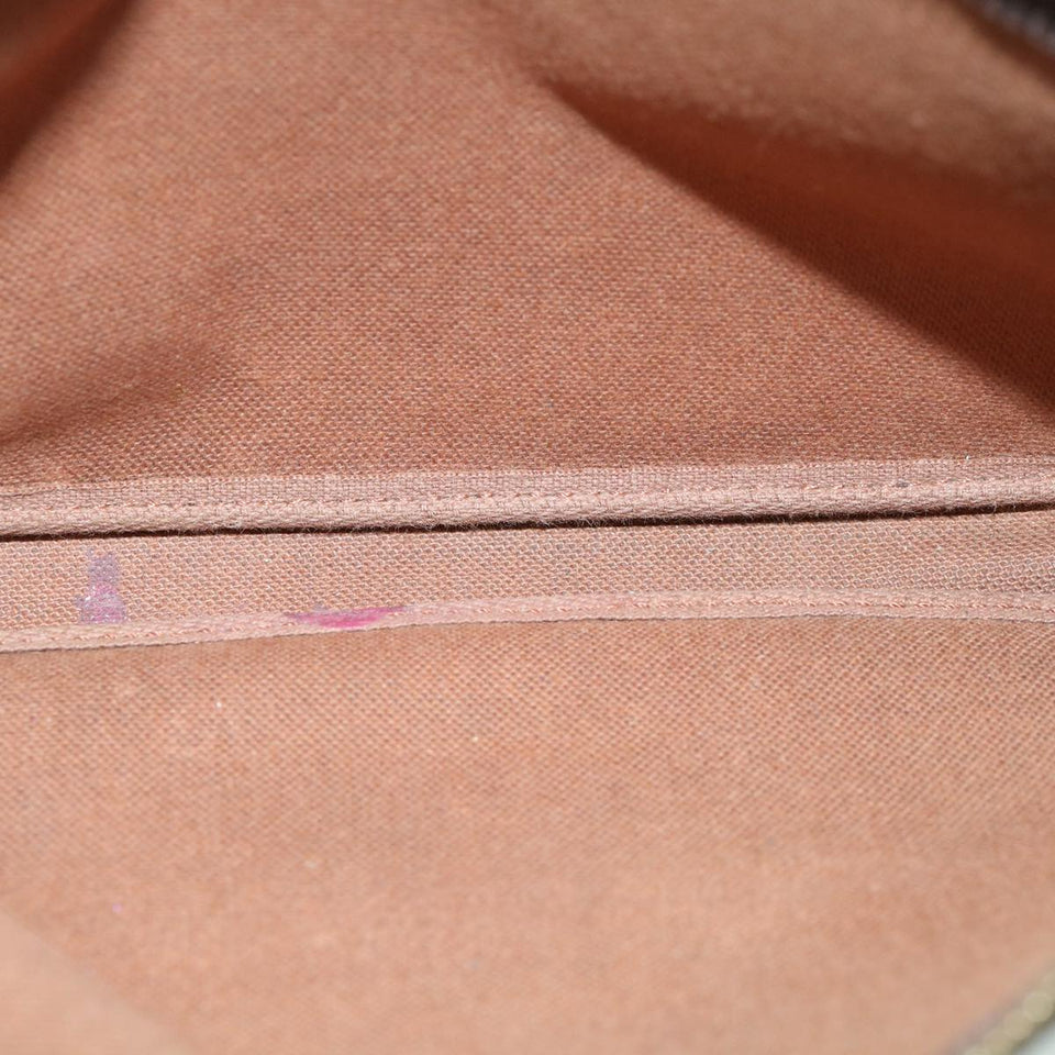 Louis Vuitton Pochette Accessoire  Canvas Clutch Bag