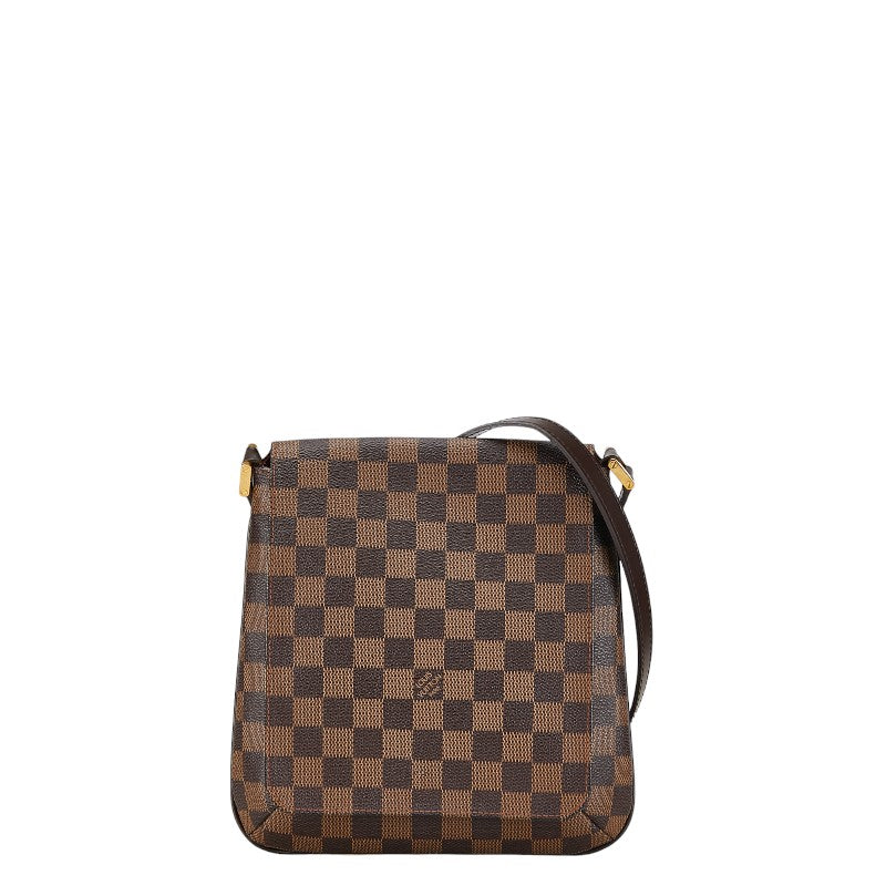 Louis Vuitton Damier Musée Salsa Long  Shoulder Bag N51300 Brown PVC Leather  LOUIS VUITTON
