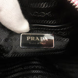 Prada Leather Shoulder Bag BEGONIA BIAN Pink White 1BH140