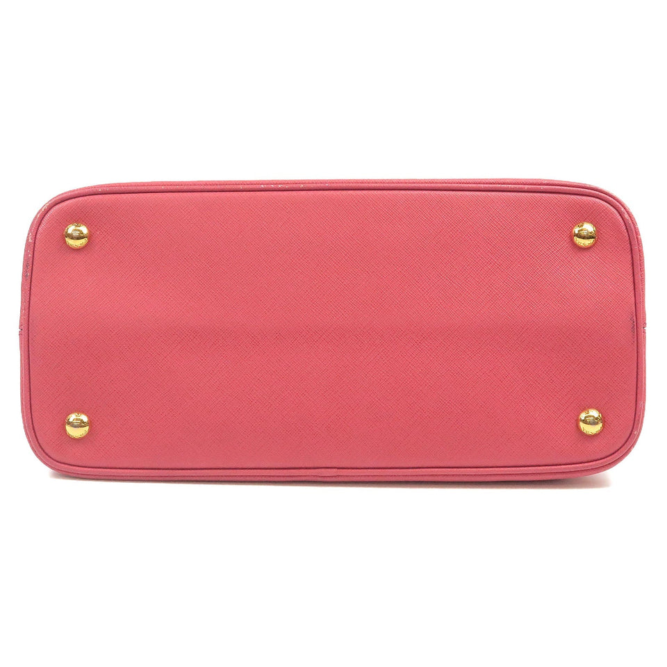 Prada Leather 2Way Hand Bag Shoulder Bag Pink