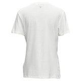 Dior We Rise By Lifting Others Reversed Print Cotton Linen Tshirt