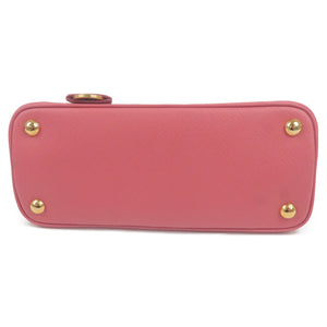 Prada Leather 2Way Hand Bag Shoulder Bag Pink BL0838