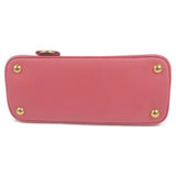 Prada Leather 2Way Hand Bag Shoulder Bag Pink BL0838