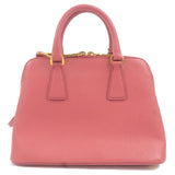 Prada Leather 2Way Hand Bag Shoulder Bag Pink BL0838