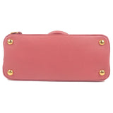 Prada Leather 2Way Hand Bag Shoulder Bag Pink BL0838