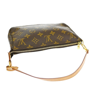 Louis Vuitton Pochette Accessoires  Canvas Clutch Bag