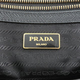 Prada Leather 2Way Hand Bag Shoulder Bag NERO Black BN1801