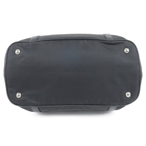 Prada Nylon Leather 2Way Hand Bag Shoulder Bag NERO Black 1BA832