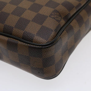 LOUIS VUITTON Damier Porte Documents Voyage PM Business Bag N41466 LV Auth 35608