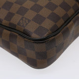 LOUIS VUITTON Damier Porte Documents Voyage PM Business Bag N41466 LV Auth 35608