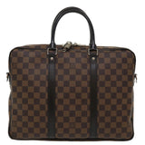 LOUIS VUITTON Damier Porte Documents Voyage PM Business Bag N41466 LV Auth 35608