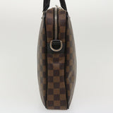 LOUIS VUITTON Damier Porte Documents Voyage PM Business Bag N41466 LV Auth 35608