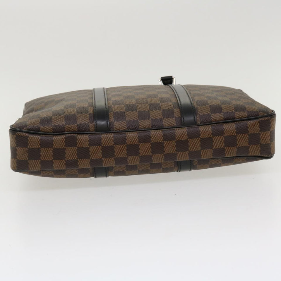 LOUIS VUITTON Damier Porte Documents Voyage PM Business Bag N41466 LV Auth 35608