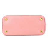 Prada Leather 2Way Hand Bag Shoulder Bag Pink