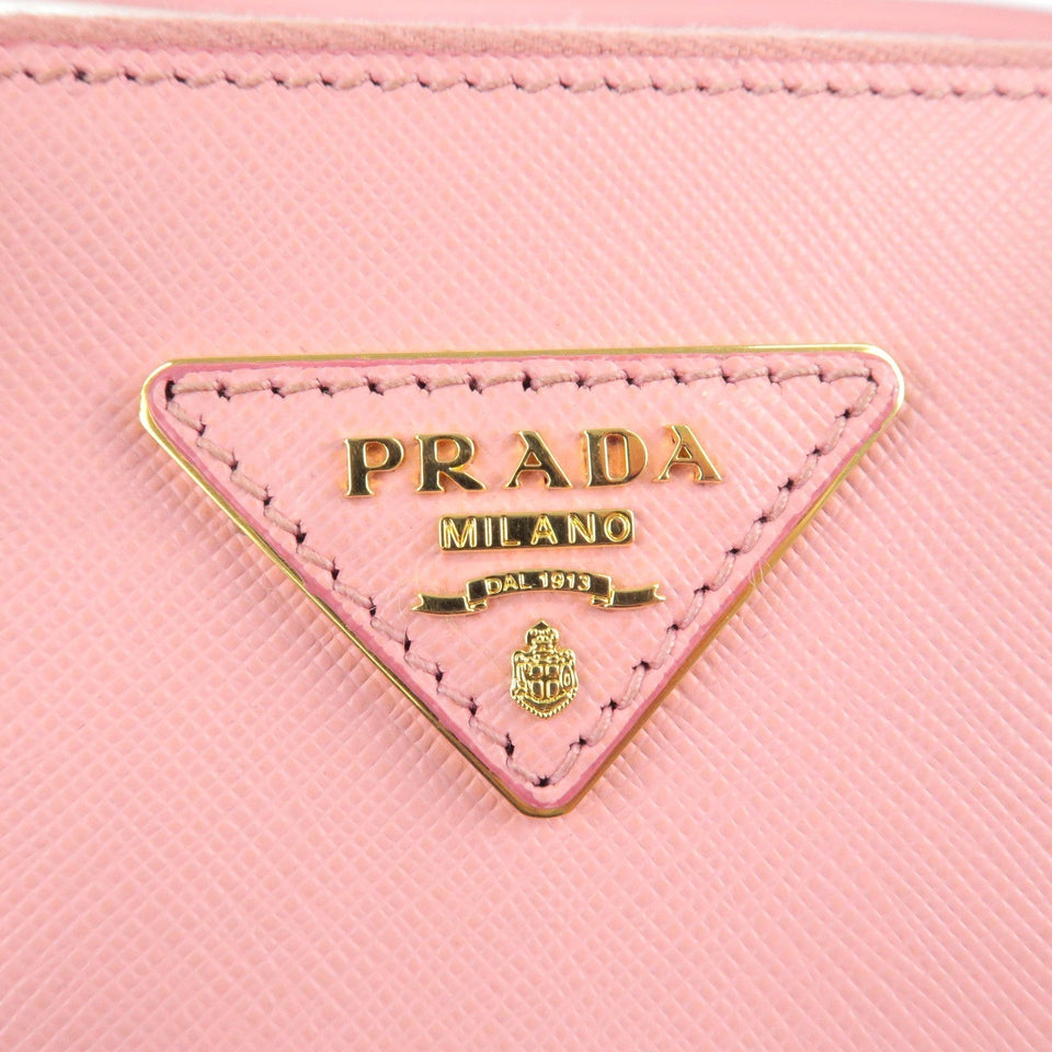 Prada Leather 2Way Hand Bag Shoulder Bag Pink