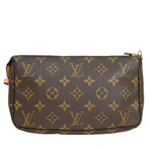 Louis Vuitton Pochette Accessoires  Canvas Clutch Bag