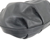 Prada Calf Leather Shoulder Bag Hand Bag NERO Black BR4070