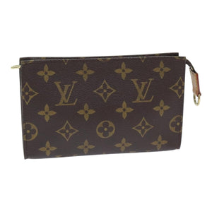Louis Vuitton Pochette Accessoire  Canvas Clutch Bag