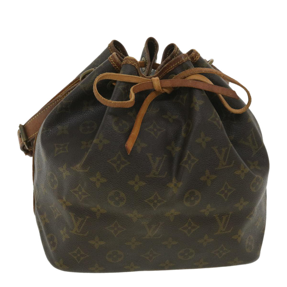 LOUIS VUITTON Monogram Petit Noe Shoulder Bag M42226 LV  36140