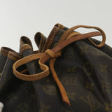 LOUIS VUITTON Monogram Petit Noe Shoulder Bag M42226 LV  36140
