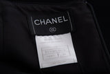 Chanel 2015 Black Chain Detail Skirt SZ 44