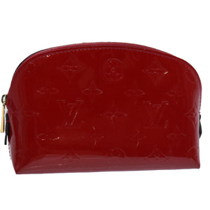 Louis Vuitton Cosmetic Pouch  Patent Leather Clutch Bag