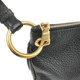 Prada Leather Shoulder Bag Hand Bag NERO Black BR4894