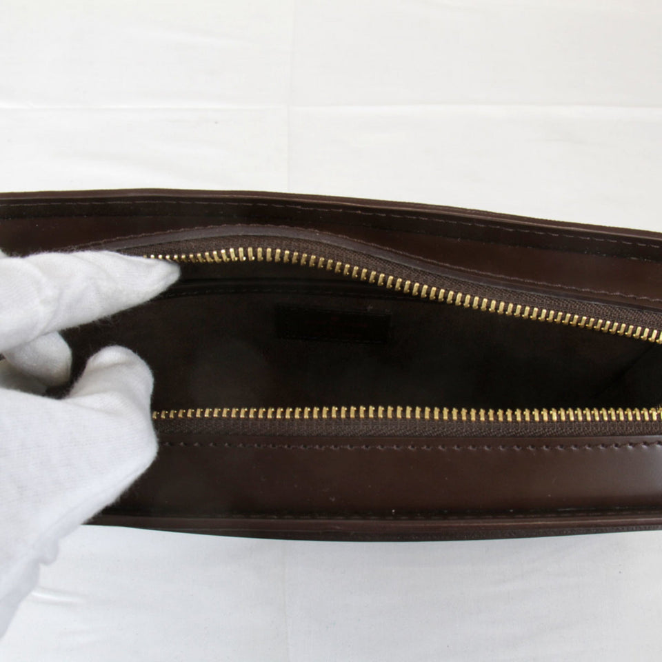 Louis Vuitton Saint Louis  Canvas Clutch Bag
