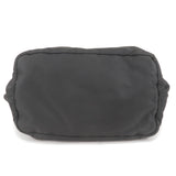 Prada Logo Nylon Leather 2Way Bag Hand Bag Black NERO BN1970